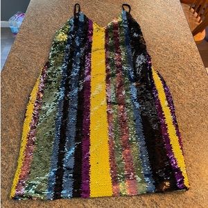 Dolls Kill Sequin Mini Dress